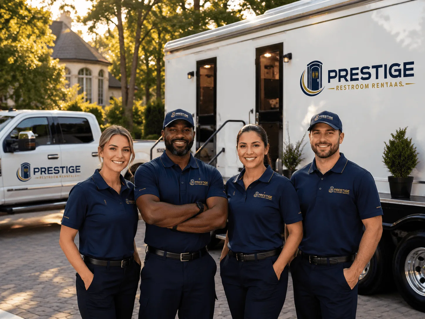 Trusted Luxury Portable Restrooms company in Crumpton, MD